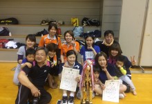 会長杯　女子1部　優勝
